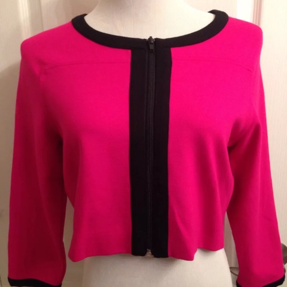 ❌SOLD❌M Ponte Bolero Jacket - Picture 1 of 3